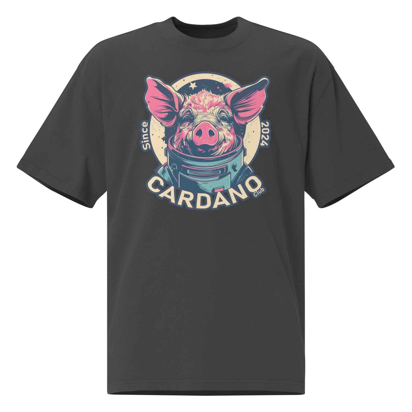 Cardano Club 2024 - Oversized faded t-shirt