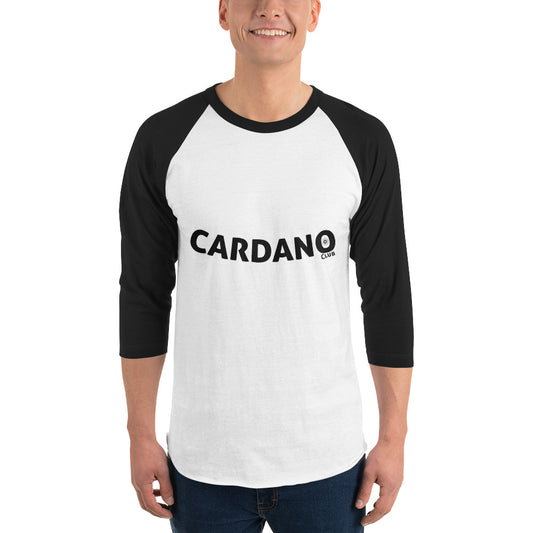 Cardano Club 3/4 sleeve raglan shirt