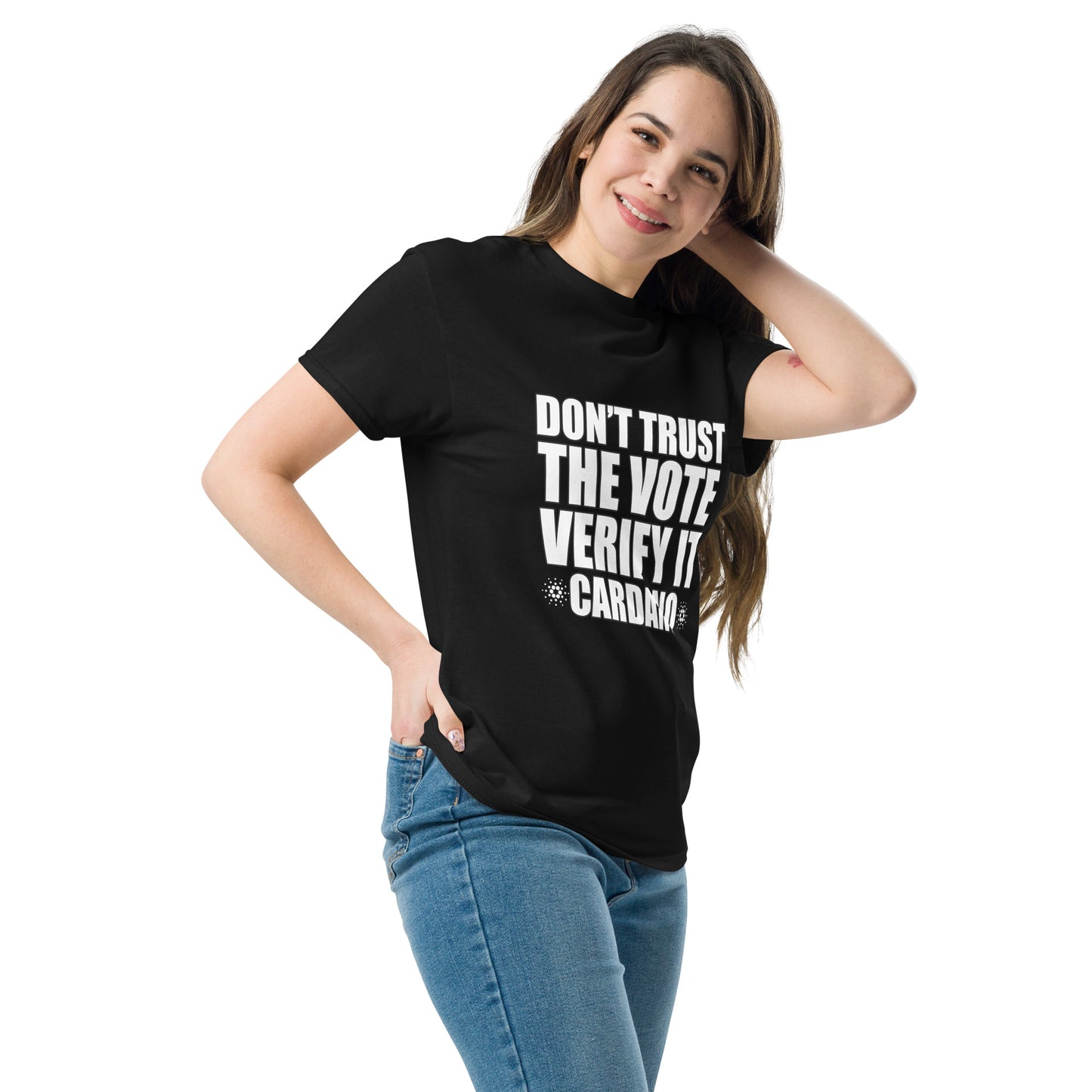 Dont Trust The Vote Verify It - Unisex classic tee