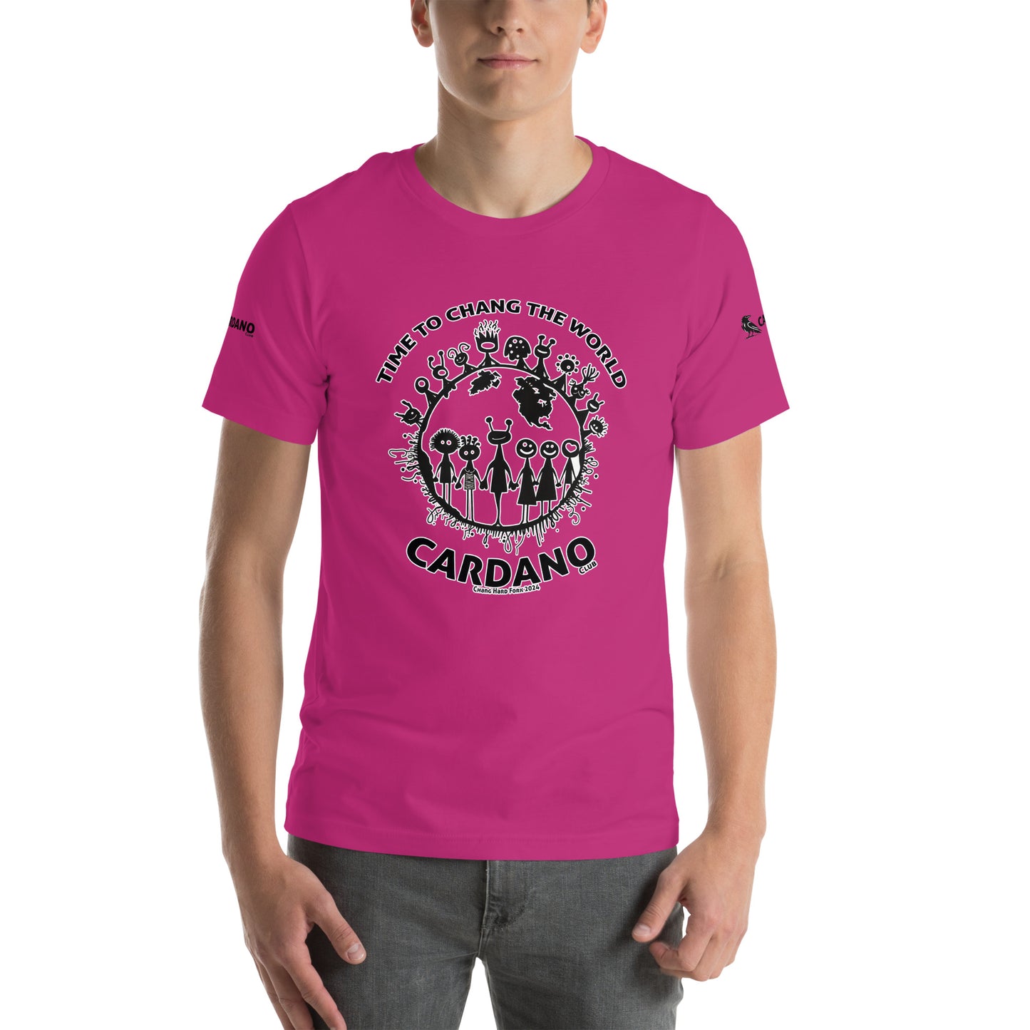 Time To Chang The World - Unisex t-shirt