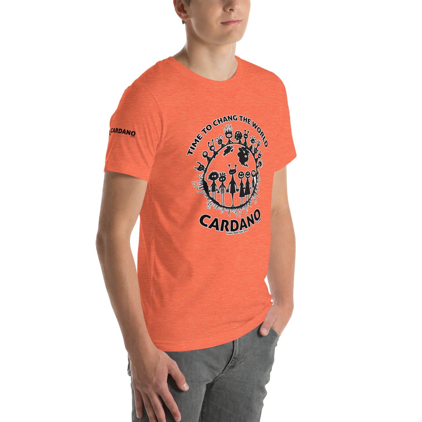 Time To Chang The World - Unisex t-shirt