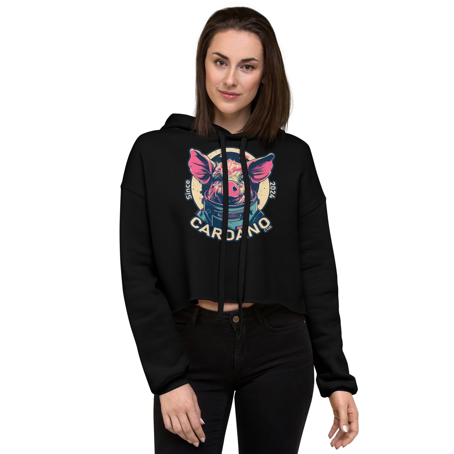 The Cardano Club 2024 - Crop Hoodie