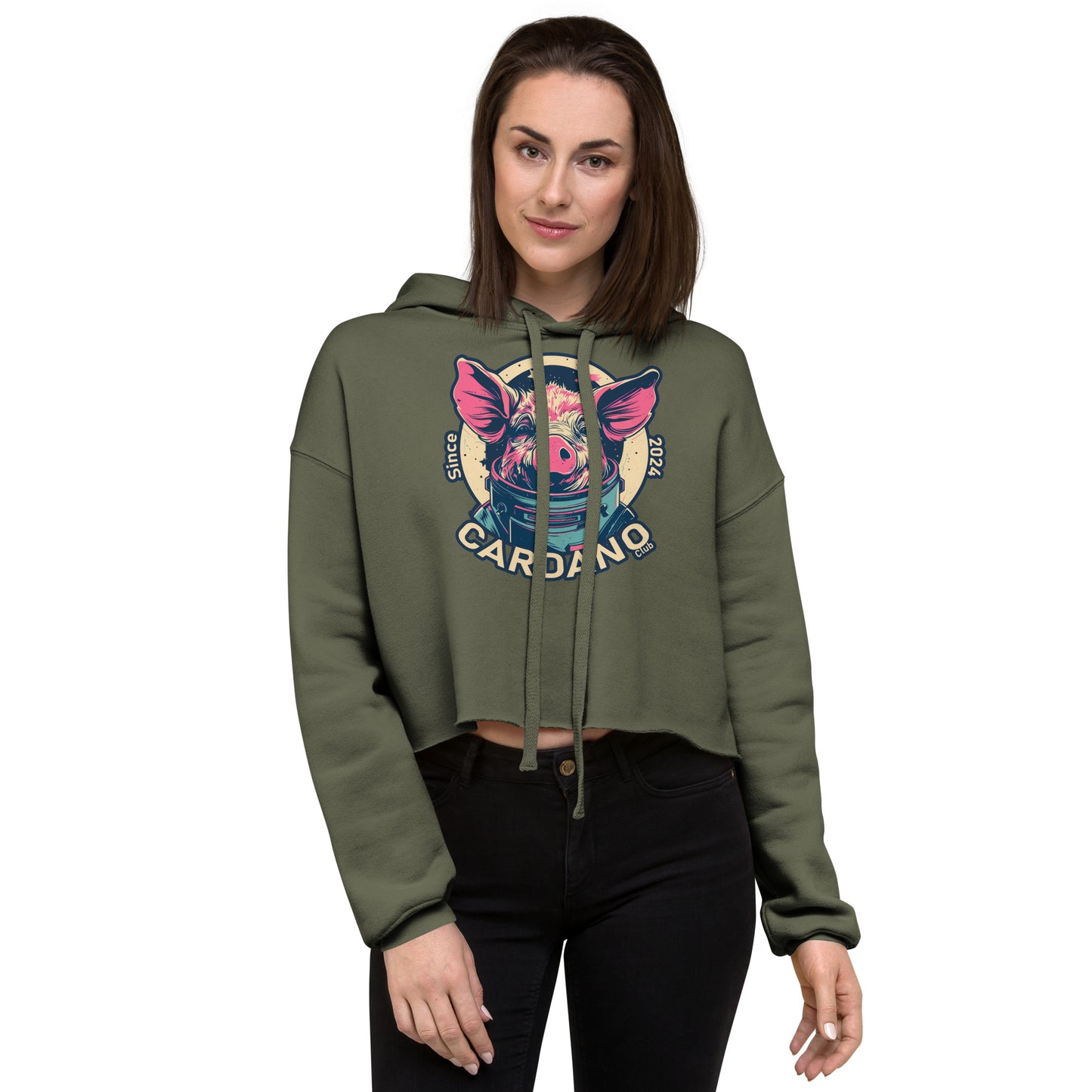 The Cardano Club 2024 - Crop Hoodie